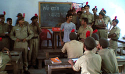 NCC cadets at workshop
